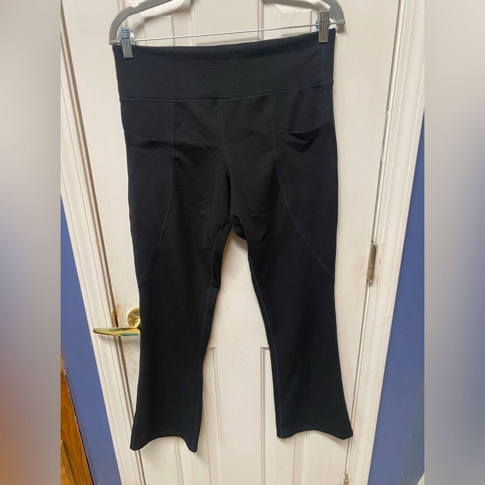 Crane Yoga Athletic Leggings with Pockets L(12-14)